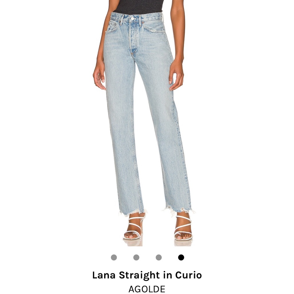 AGOLDE Lana Straight Jean
